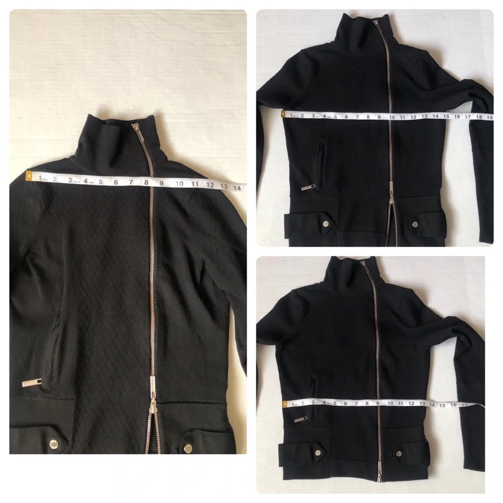 KAREN MILLEN ENGLAND BLACK JACKET/PREOWNED - Picture 17 of 17